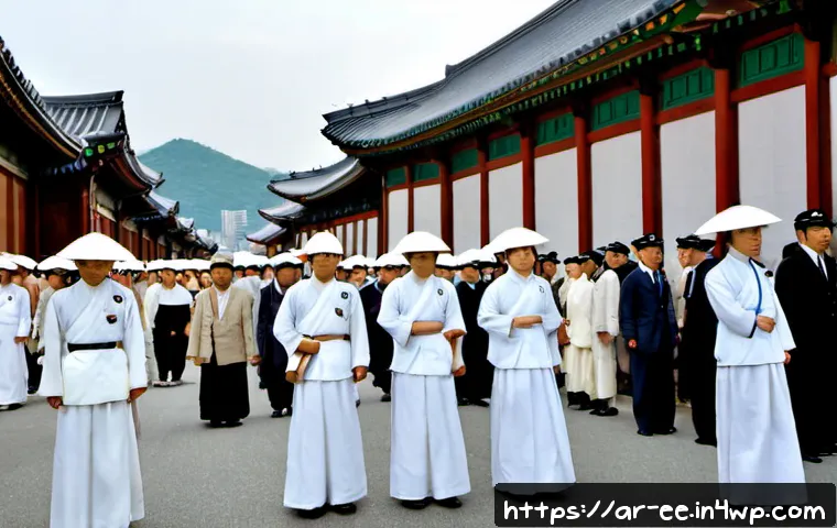 일제 근무 중 발생한 주요 사건 - Photorealistic historical reenactment of a peaceful Korean independence demonstration during the Jap...